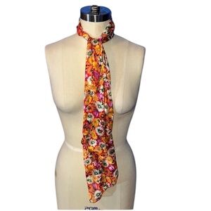 Floral Multicolor Scarf OS